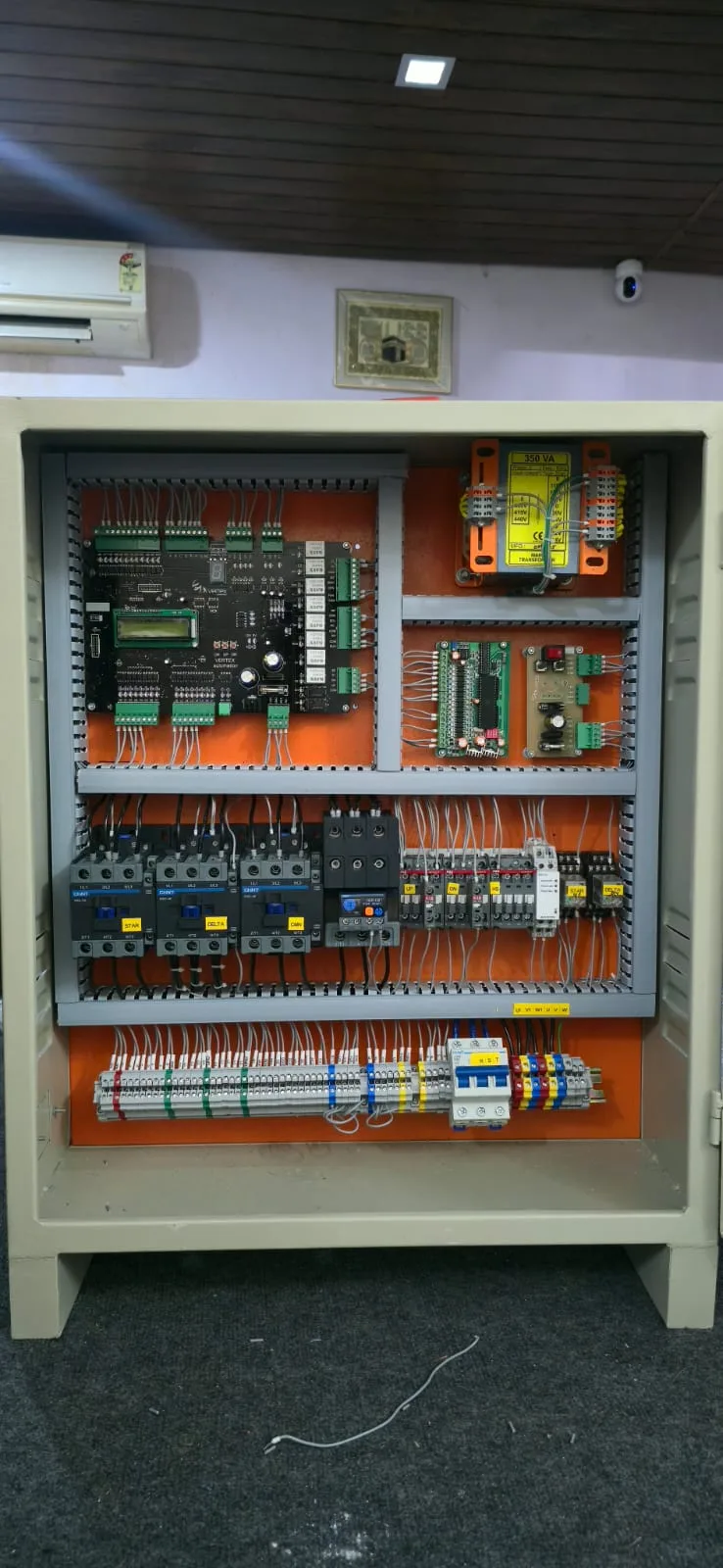 MAP Control INVT elevator control panel ready for dispatch